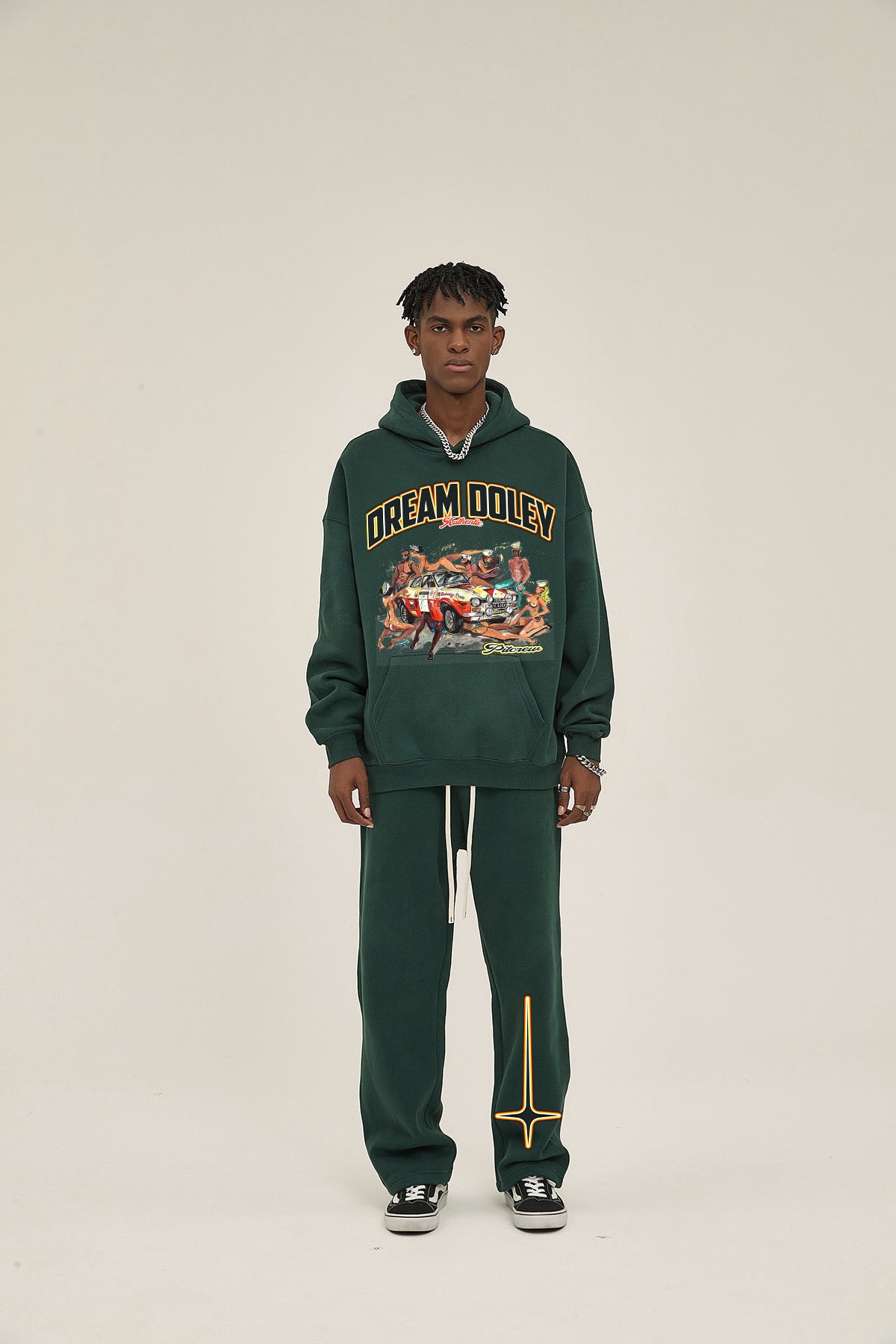 Sweatsuit green cheap